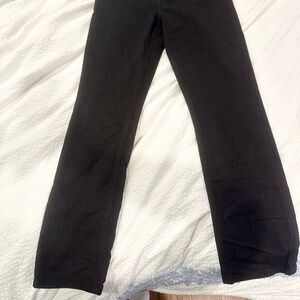 Reformation Black Wash Highwaisted Jeans Size 27